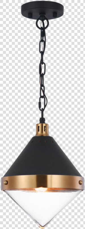 Small Top Shaped Pendant With Clear Glass And 1 Light   Matteo Lighting Sphericon Pendant  HD Png Download