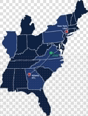 Delta Lga To Atl  HD Png Download