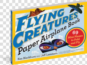 Flying Creatures Paper Airplane Book  HD Png Download