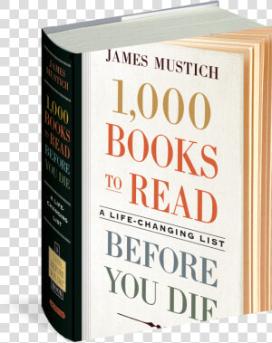 Cover   1000 Books To Read Before You Die Mustich  HD Png Download