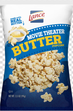 Lance Popcorn Movie Theater Butter   Lance Movie Butter Popcorn  HD Png Download