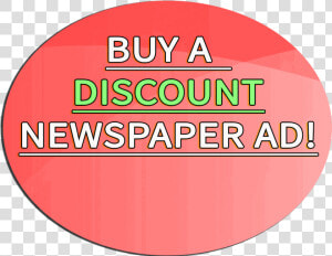 Buy Newspaper Discount Ad Button   Circle  HD Png Download