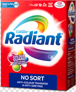 Radiant Laundry Powder  HD Png Download