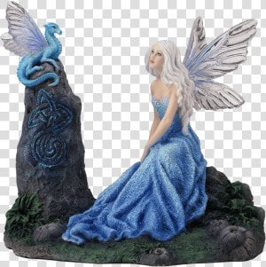 Luminescent Fairy Statue   Statue  HD Png Download