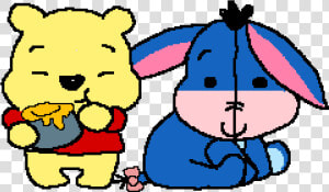 Winnie The Pooh And Eeyore   Png Winnie The Pooh  Transparent Png