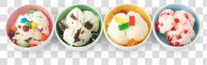 Bowls Of Ice Cream  HD Png Download