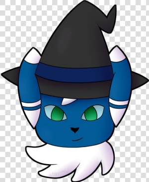 Halloween Meowstic   Cartoon  HD Png Download
