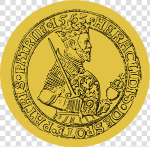 Heraclid Despot  Effigy On Thaler  1563   Circle  HD Png Download