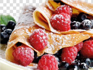 Recette Crepe Garnie De Fruits  HD Png Download