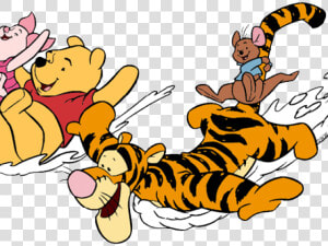Winnie The Pooh Clipart Tigger And Pooh  HD Png Download