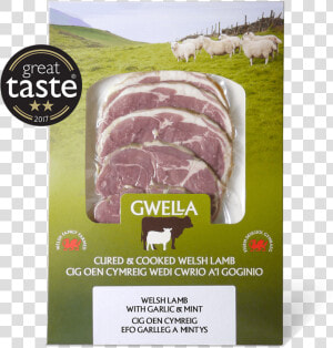 Packs Front Lamb Garlic Mint Gt   Gwella Lamb  HD Png Download