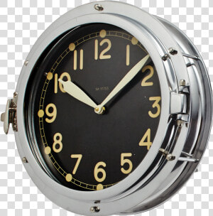 Airship Wall Clock Aluminum   Clock  HD Png Download