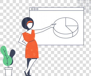 Presentation Illustration  HD Png Download