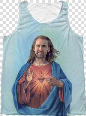 Nicolas Cage As Jesus Tank  HD Png Download