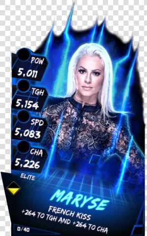 Wwe Supercard Fusion Maryse  HD Png Download