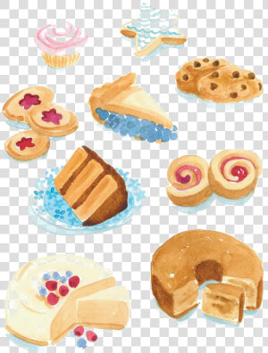 Transparent Baking Clipart Png   Dessert Clipart  Png Download
