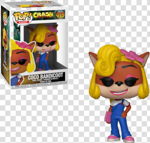 Figurine Funko Pop Coco Bandicoot   Coco Bandicoot Funko Pop  HD Png Download