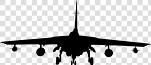 Airplane Fighter Aircraft General Dynamics F 16 Fighting   Plane Front Png Silhouette White  Transparent Png