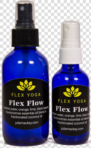 Flex Flow Blue Two Spray Bottles 2   Cosmetics  HD Png Download