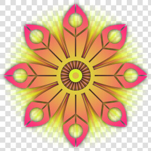 Wrapping Paper Flower Burst Xmas Christmas 555px  HD Png Download