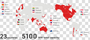 Major Overseas Consulting Map   World Map Silhouette Borders  HD Png Download