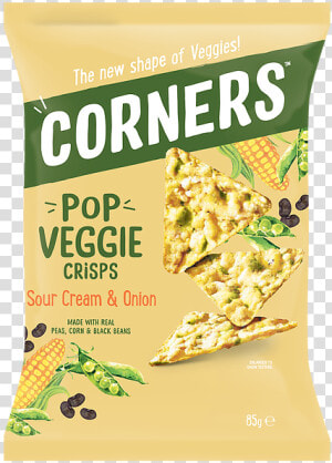 Corners Pop Veggie Crisps  HD Png Download