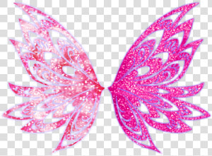  wings  fairy  fairies  fairywings  cute  kawaii  sparkles   Winx Club Butterflix Wings  HD Png Download