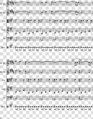 Mii Plaza Flute Sheet Music  HD Png Download