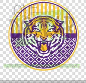 Lsu Tiger Logo Png  Transparent Png