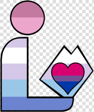 Bisexual Bigender Pride Library Logo   Pansexual Pride  HD Png Download