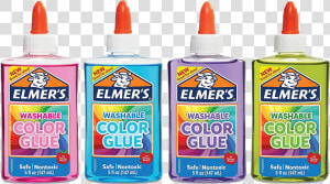 Elmer  39 s Washable Color Glue  HD Png Download