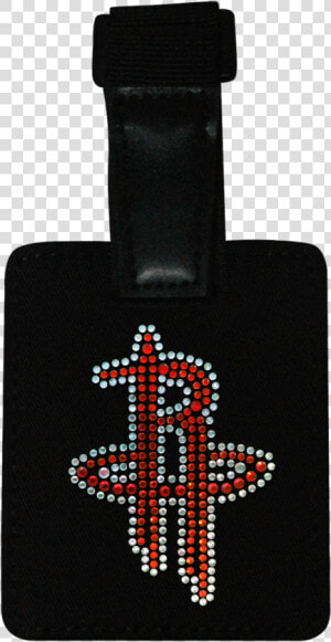 Houston Rockets Rhinestone Luggage Tag   Cross  HD Png Download
