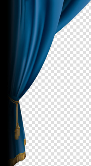 Curtain Clipart Closed Curtain   Blue Stage Curtain Png  Transparent Png