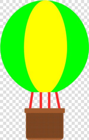 Hot Air Balloon Clip Art Outline Free Clipart Images   Clip Art Hot Air Balloon Basket  HD Png Download