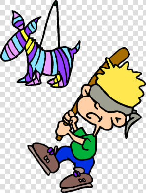 Animated Pinata Clipart 5 By Kyle   Hitting A Pinata Clipart  HD Png Download