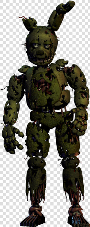 Fnaf 3 Springtrap Full Body  HD Png Download