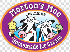 Morton S Moo Homemade Ice Cream   Complete Runner Flint Logo  HD Png Download