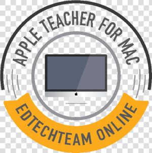 Apple Teacher Online Course For Mac   Circle  HD Png Download