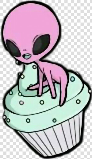  freetoedit  cute  kawaii  alien  mars  universe  planets   Kawaii Alien Cute  HD Png Download