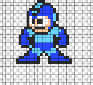 8 Bit Transparent Megaman Png  Png Download