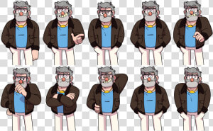 Grunkle Dating Sim Stan  HD Png Download