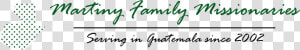 Missionary Family In Guatemala   Calligraphy  HD Png Download