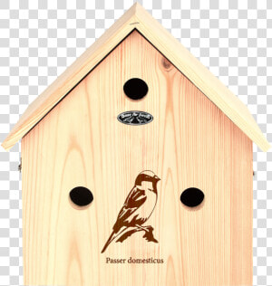 Birdhouse Sparrow Silhouette   Canary  HD Png Download