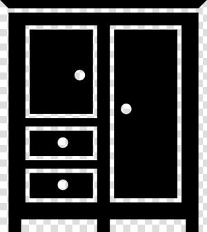 Bedroom Black Closed Closet For Clothes   Closet Black Png  Transparent Png