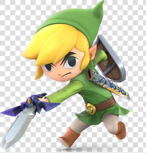 Super Smash Bros Ultimate Toon Link Render  HD Png Download