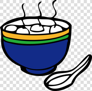 Tangyuan Lantern Festival Bowl Stroke   吃 湯圓 簡 筆畫  HD Png Download