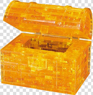 3d Crystal Puzzle   3d Puzzle Treasure Chest  HD Png Download