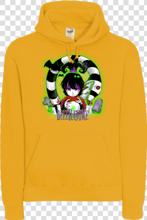 Psychodelicia Beetlejuice Sweatshirt B amp c Hooded   Png   Hoodie  Transparent Png