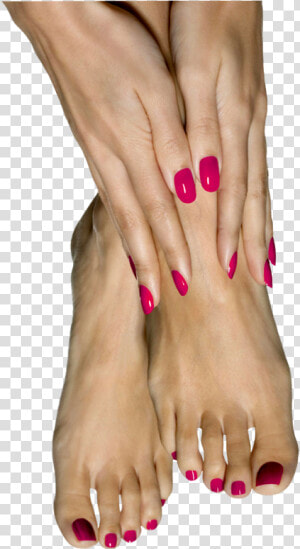 Model   Uñas De Gel De Colores  HD Png Download