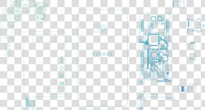 Blueprint Of A Smartphone  HD Png Download